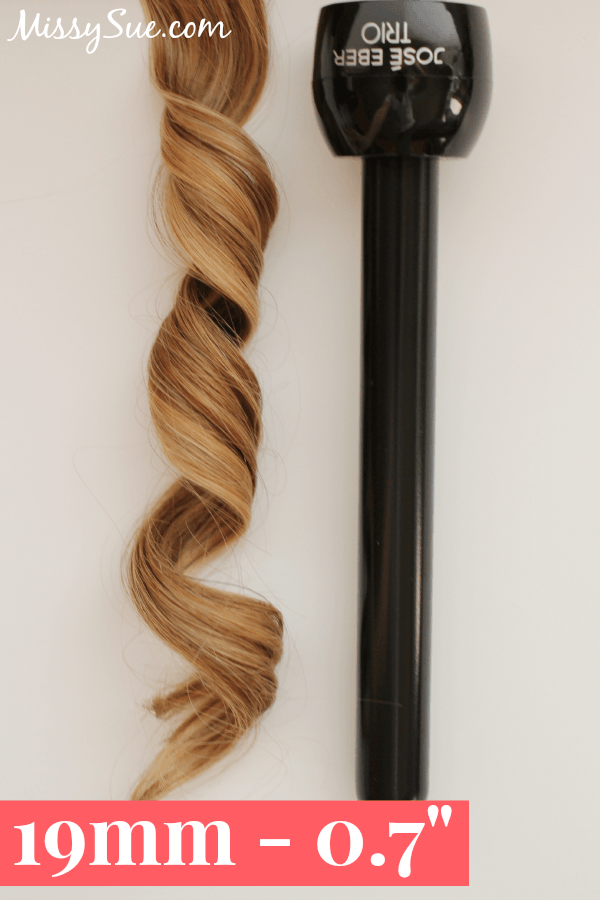 Curling Iron Sizes 19mm 