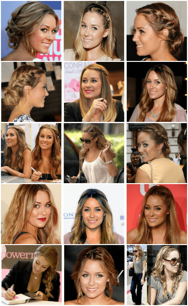 lauren conrad updo braid