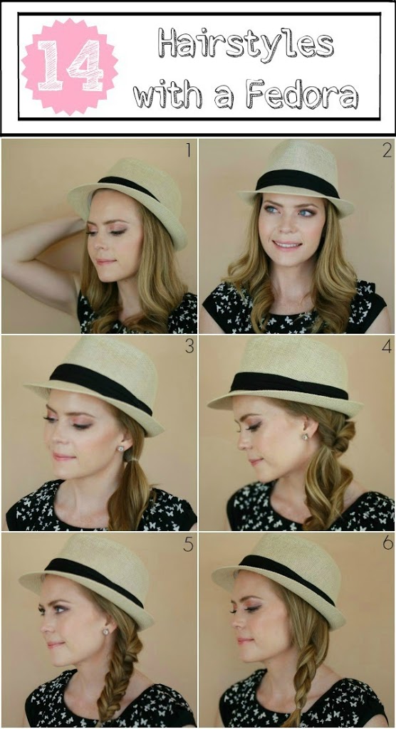 14 Hairstyles with a Fedora | MissySue.com