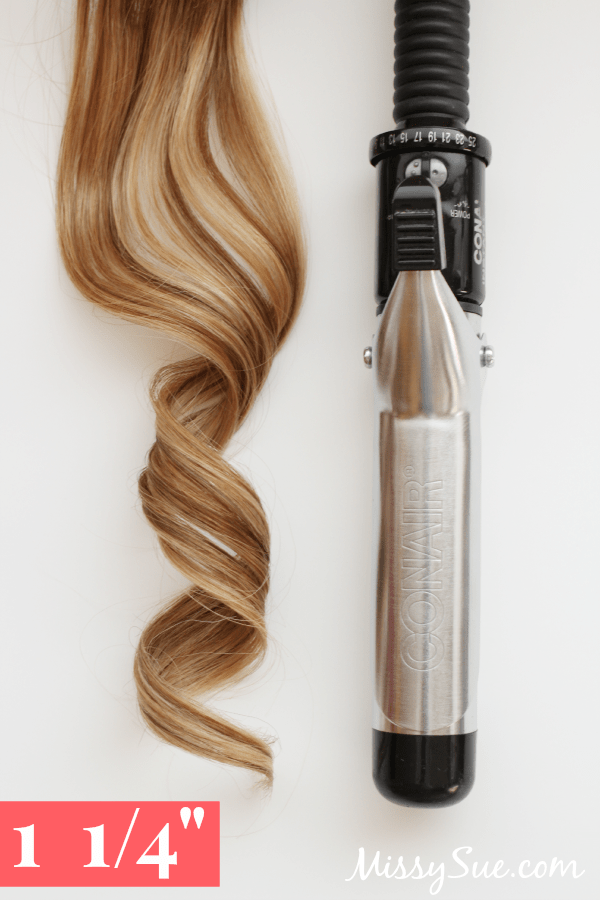 Curls with 1.25 inch curling iron sale