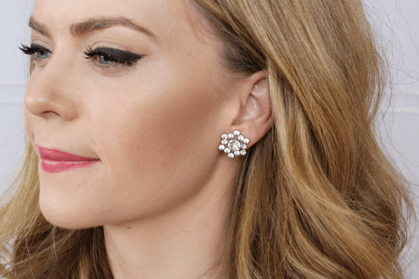 statement stud earrings