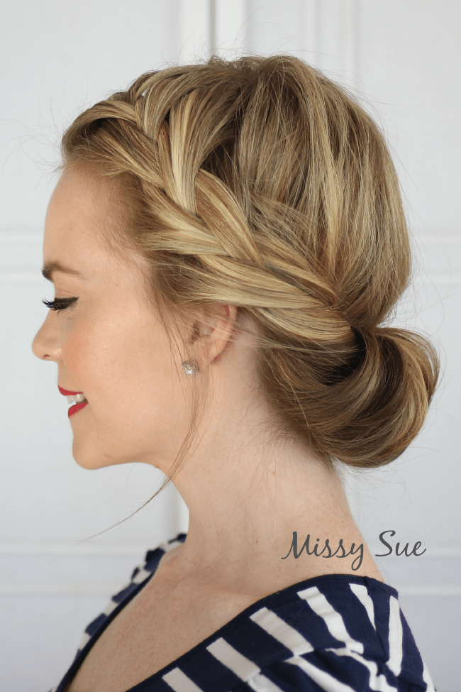 Tuck and Cover French Braid | MissySue.com