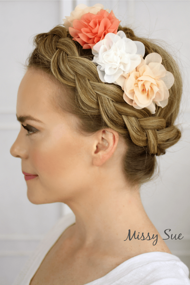 6 Easy DIY Floral Crown Hairstyles - Washingtonian