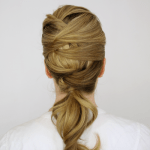 Woven Low Ponytail