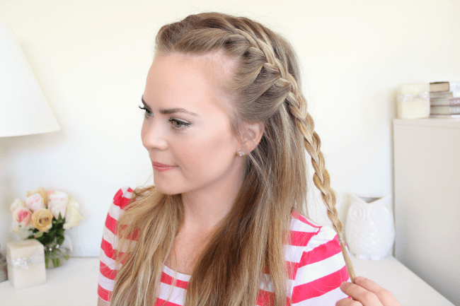 Braid 11 Half Up French Braids