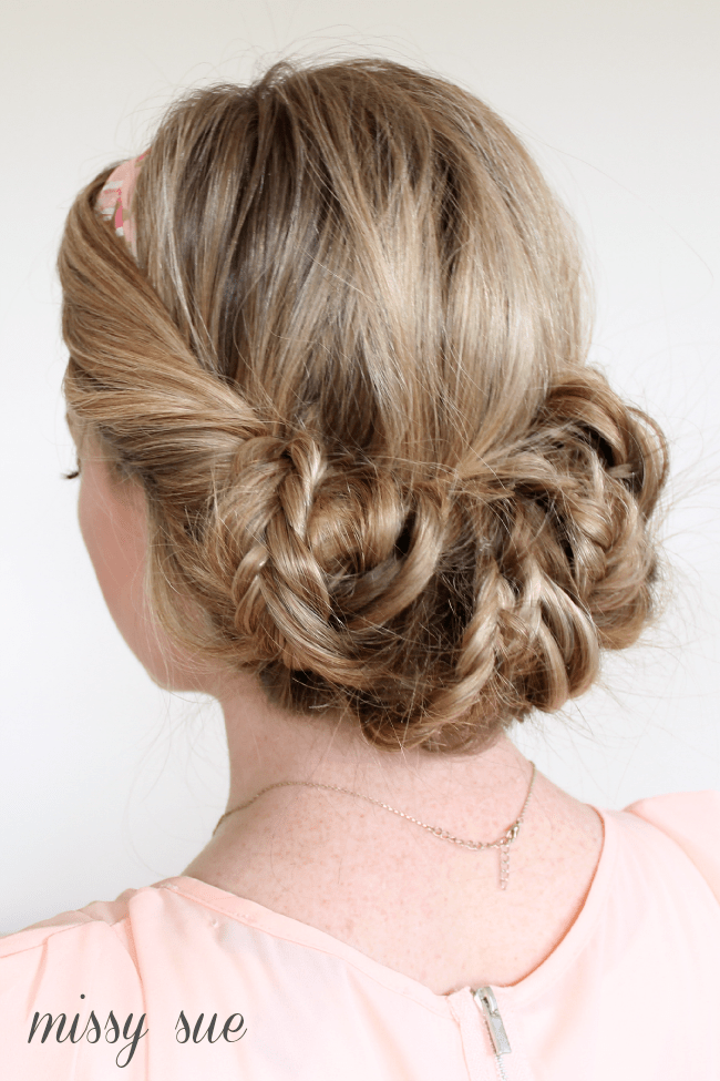 Tuck and Cover Fishtail Braids | MissySue.com