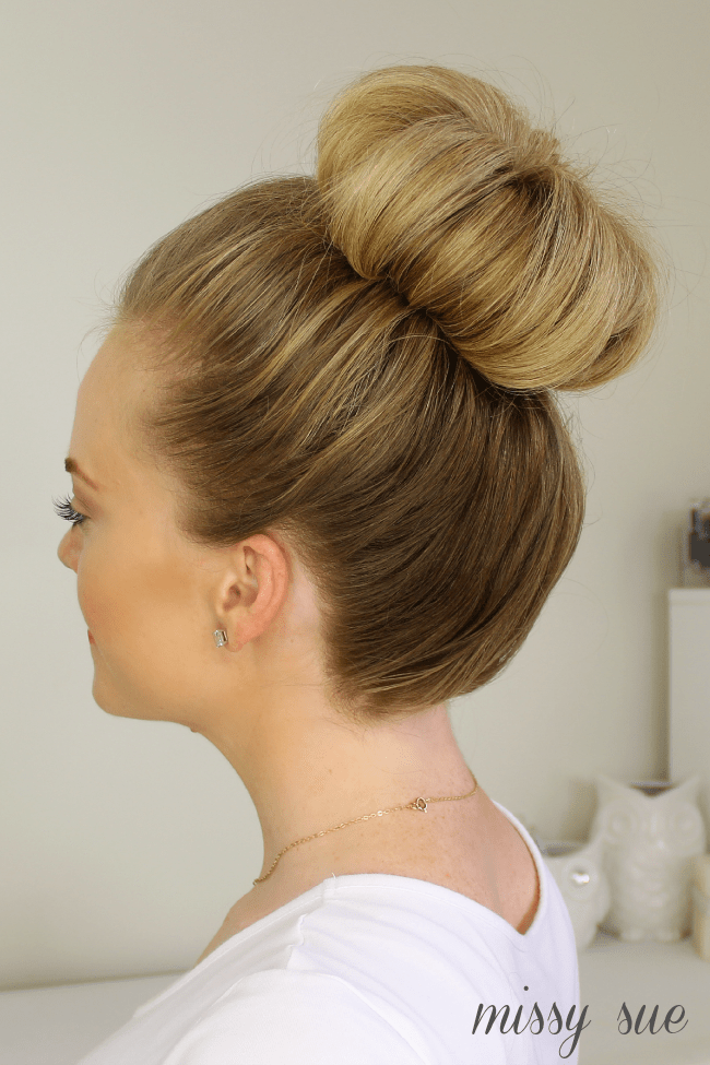 fout ruimte avond Easiest Top Knot Tutorial