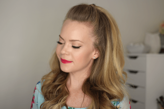 Half Up High Ponytail | MissySue.com