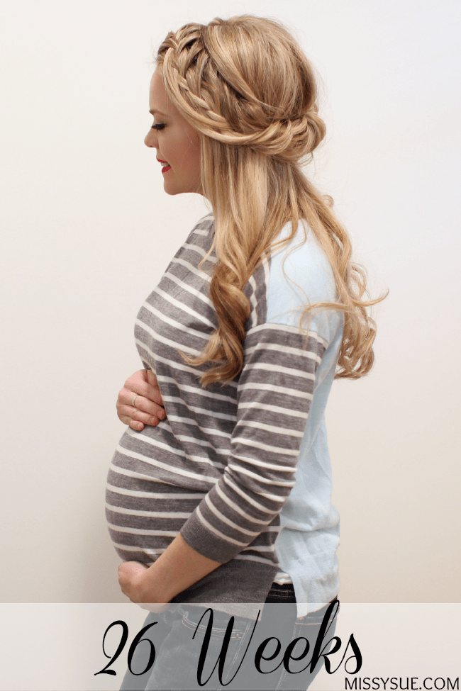 26 Weeks Pregnancy Update | MissySue.com