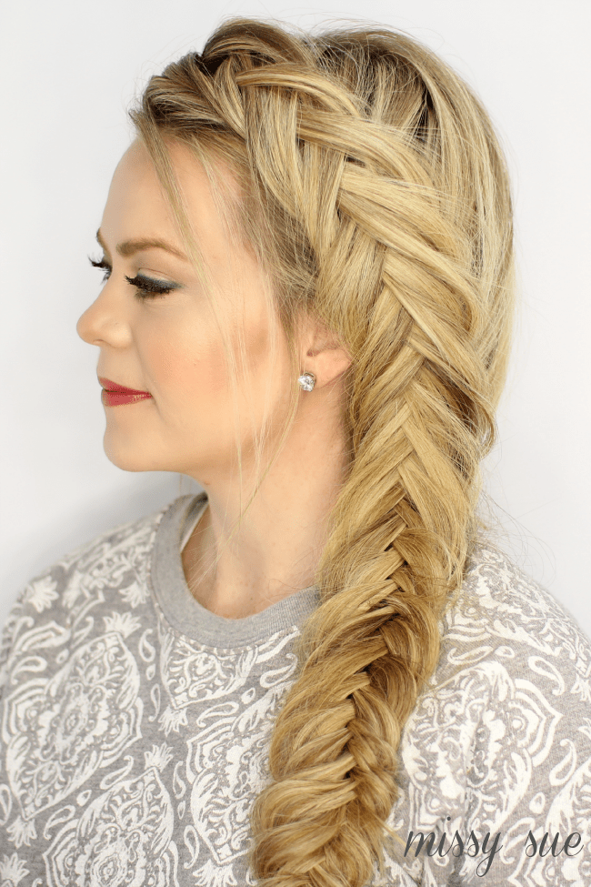 How to do a fishtail braid when you have layers - Hair Romance