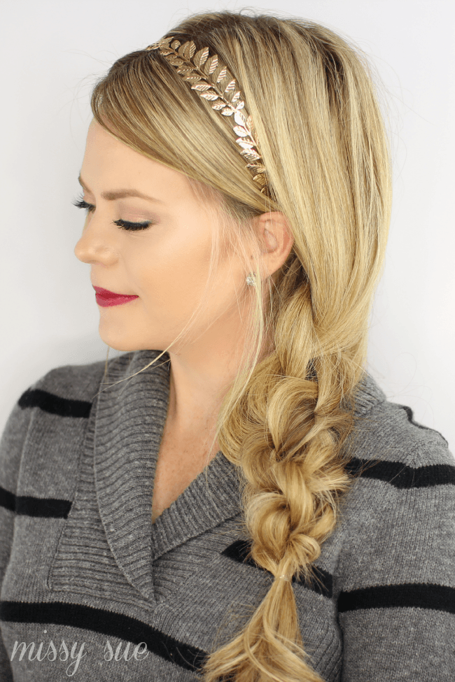 Knotted Side Braid