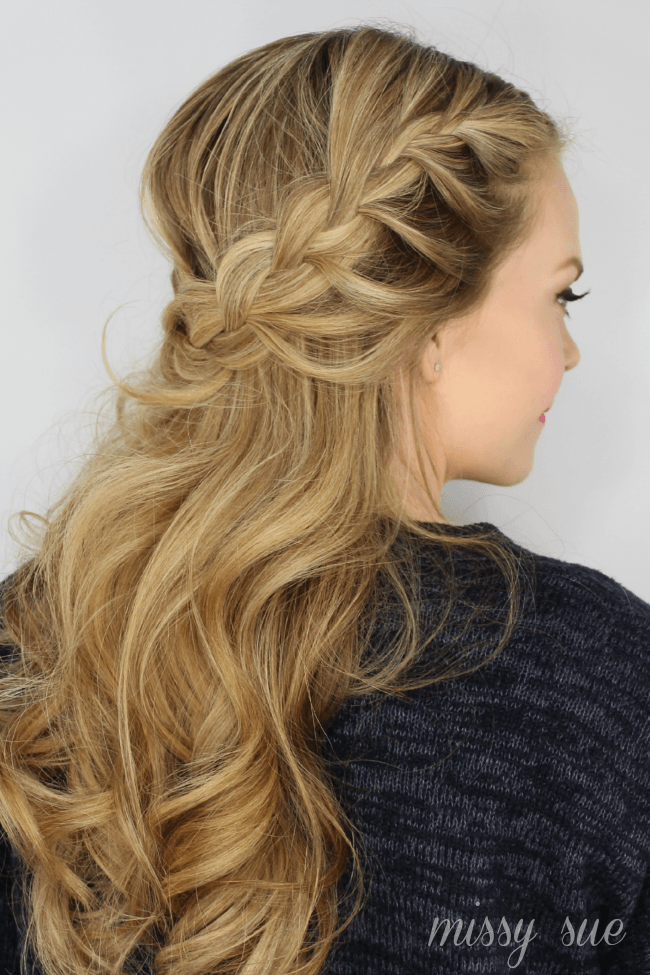 Half Up Lace Braids | Braid 5