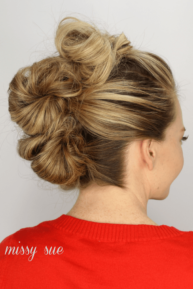 Messy Bun Mohawk | MissySue.com