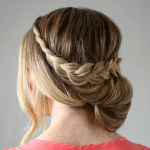 Lace Braided Updo