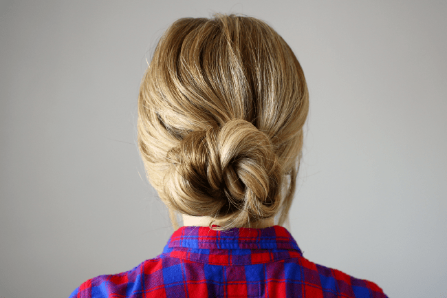 Quick and Easy Braided Bun