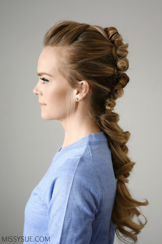 Knotted Mohawk Braid