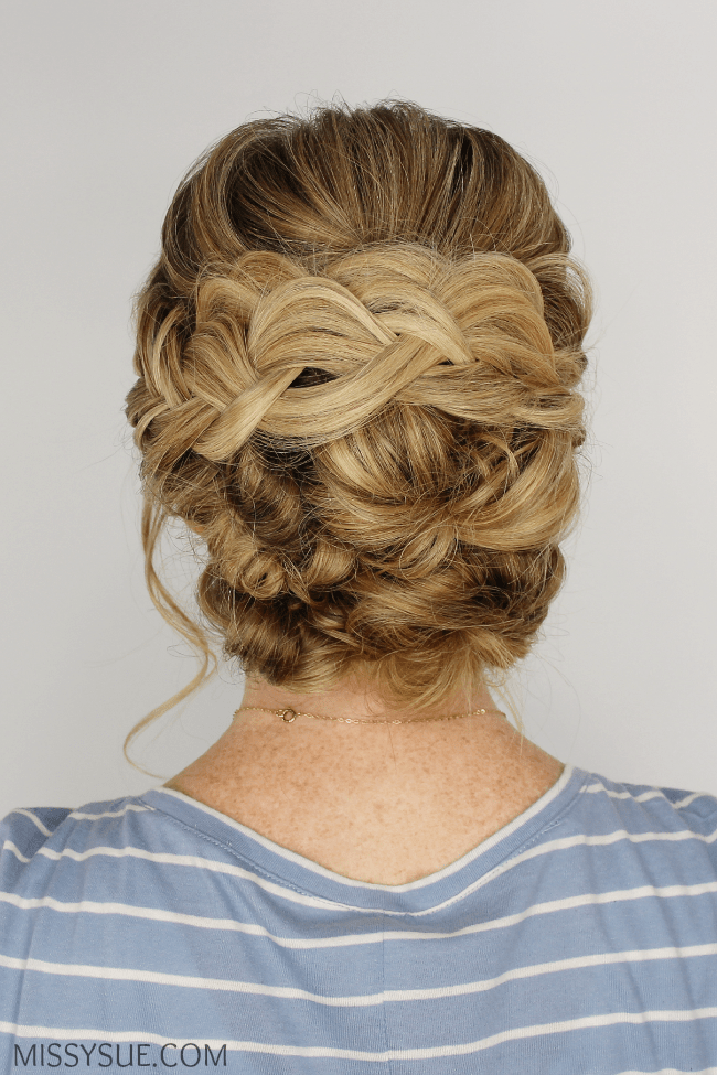Braided and Knotted Updo