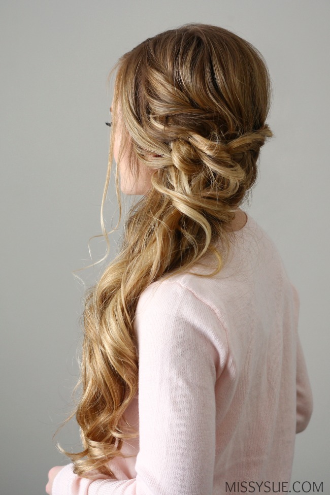 braided-sde-hairstyle-new-years-eve