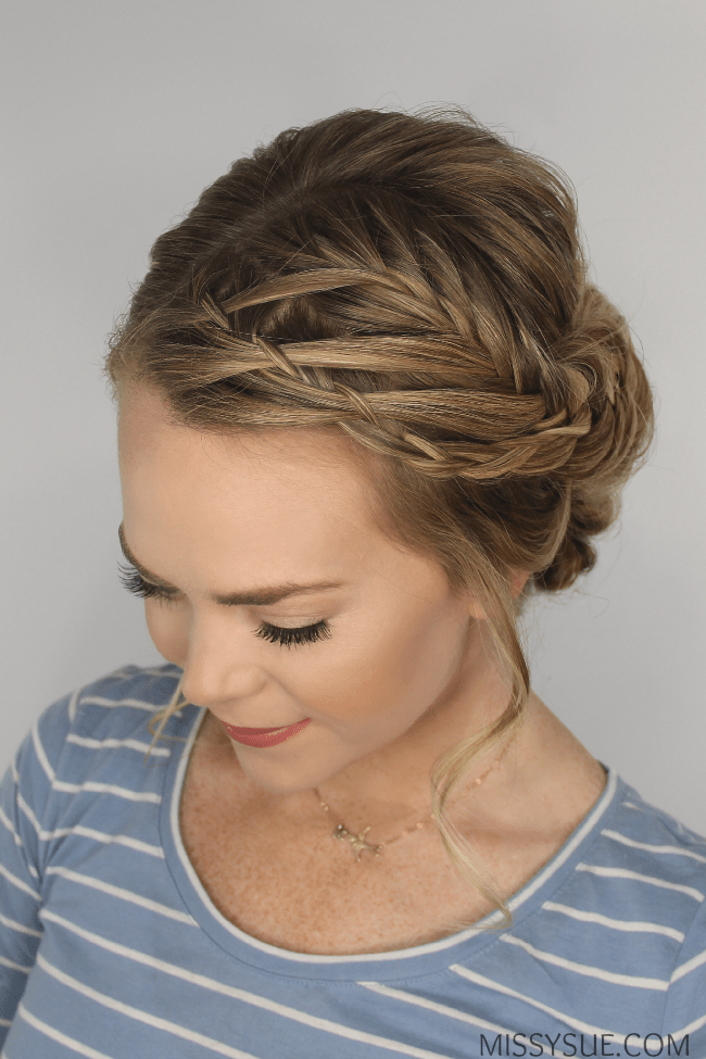 Braided and Knotted Updo