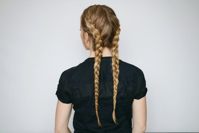 Dutch Braiding Your Own Hair Is Actually A Breeze