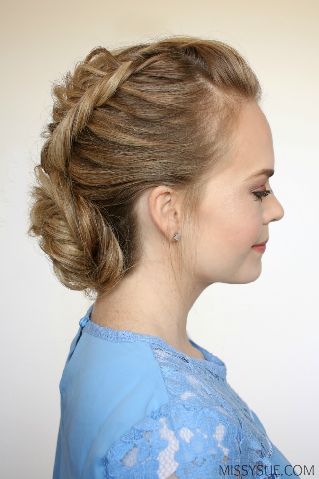 dutch-fishtail-braid-low-bun-hairstyle