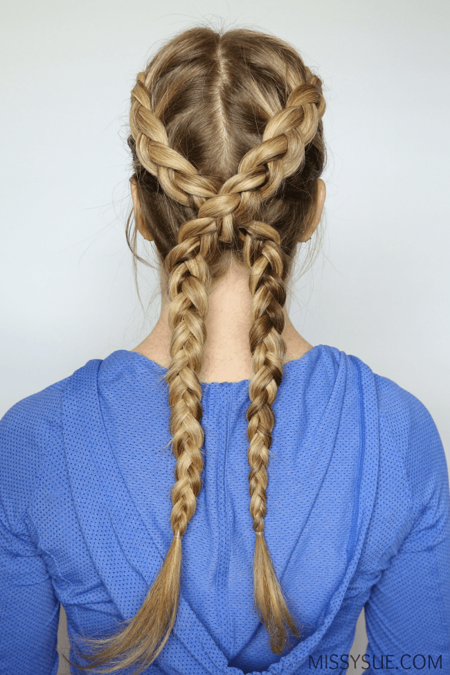 Lazy day braids - Scout's Barbershop