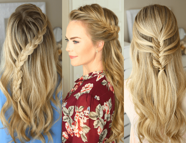 3 Fall Half Up Hairstyles | MISSY SUE