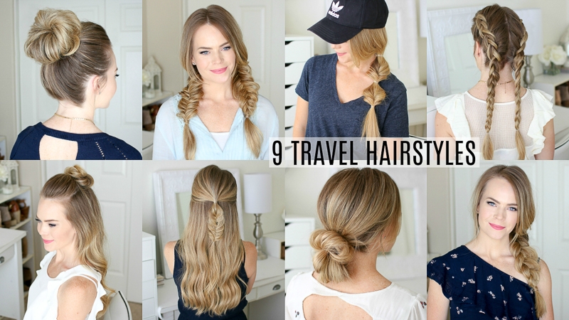 9 Easy Travel Hairstyles | MISSY SUE