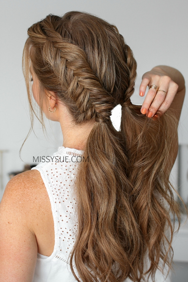 Double Dutch Fishtail Braids